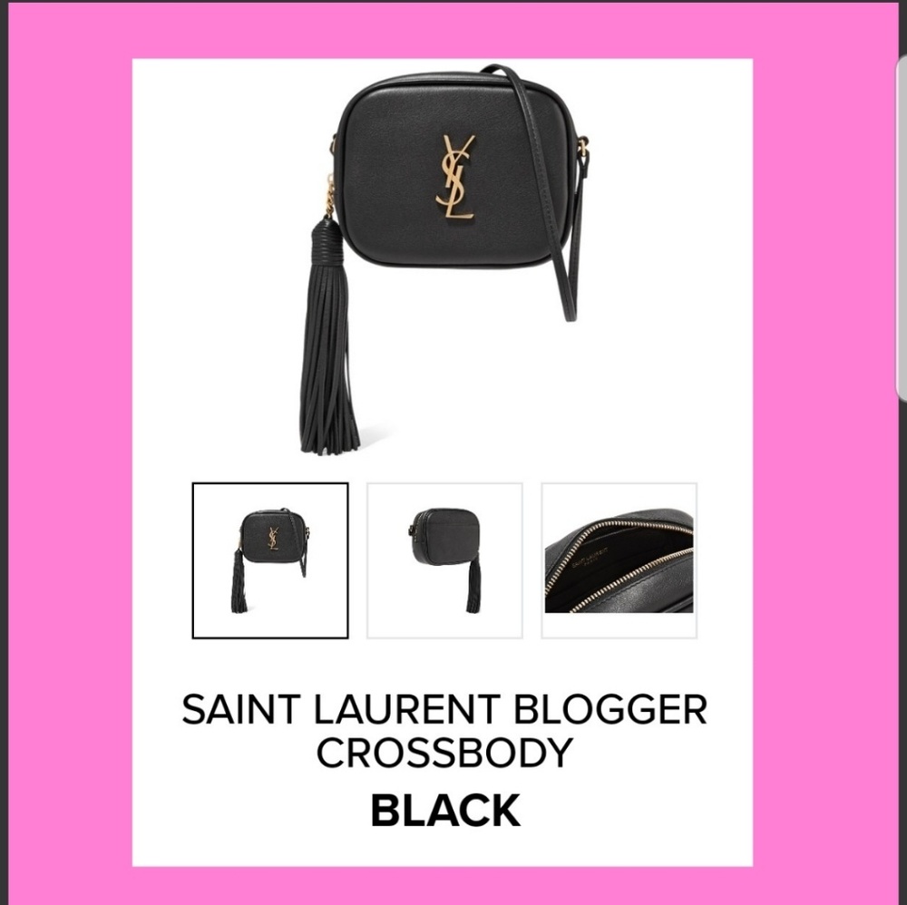 🖤 Saint Laurent mini Blogger Leather Bag Blk 🖤